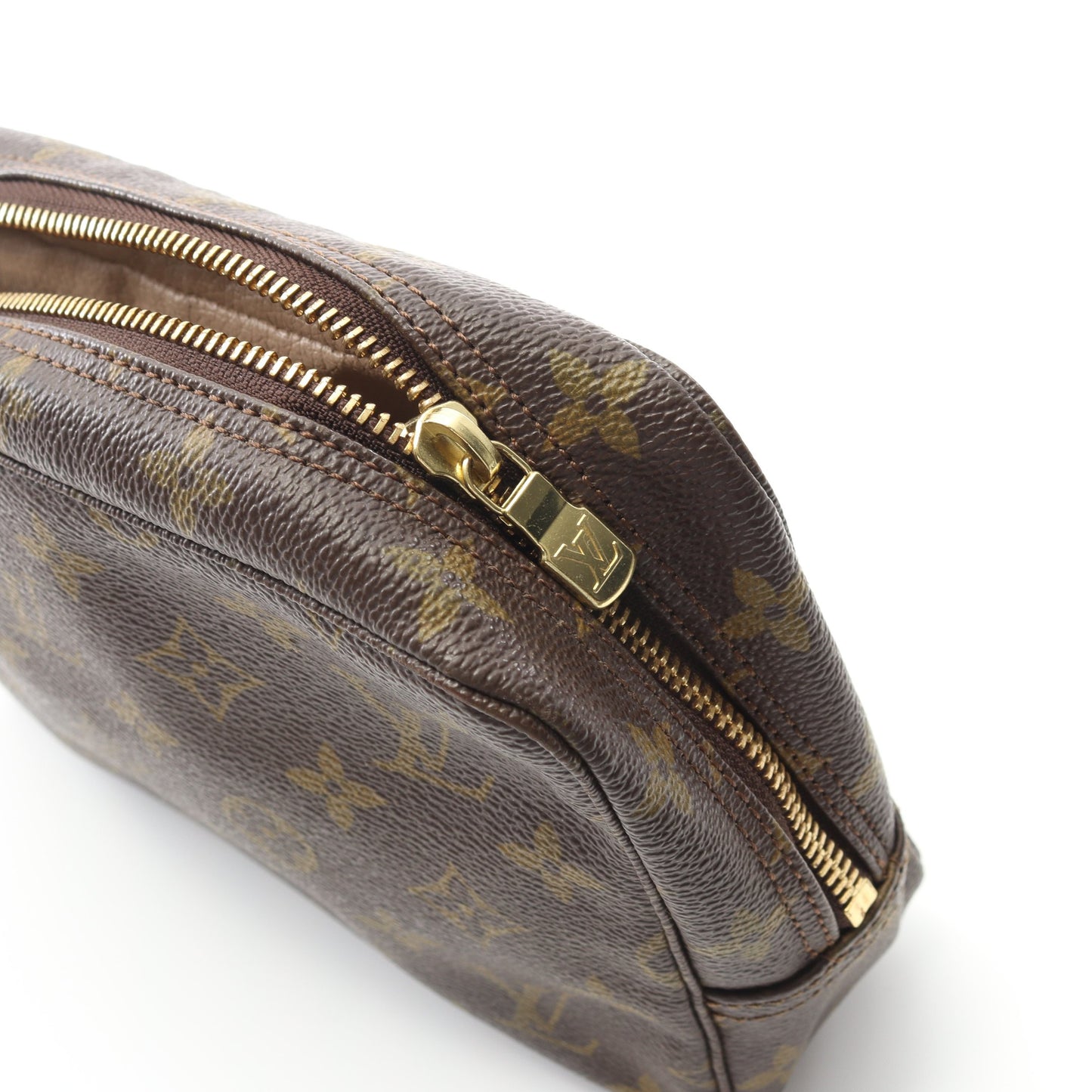 トゥルース トワレット23 モノグラム コスメポーチ PVC ブラウン ルイヴィトン 財布・小物 LOUIS VUITTON