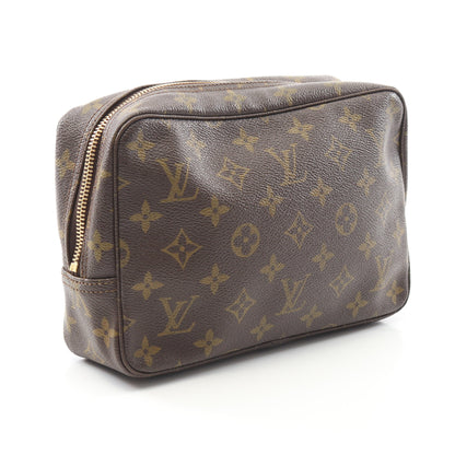 トゥルース トワレット23 モノグラム コスメポーチ PVC ブラウン ルイヴィトン 財布・小物 LOUIS VUITTON
