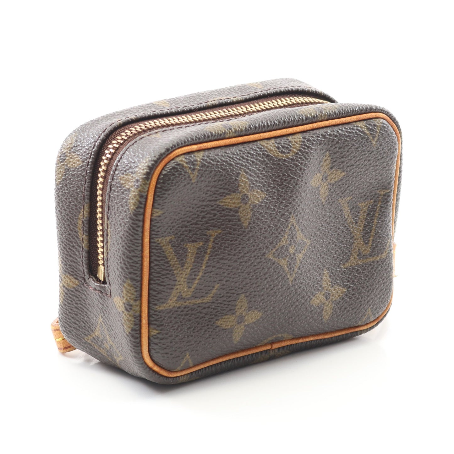 トゥルース ワピティ モノグラム ポーチ PVC レザー ブラウン ルイヴィトン 財布・小物 LOUIS VUITTON