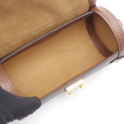 パピヨン トランク モノグラム ショルダーバッグ PVC レザー ブラウン 2WAY ルイヴィトン バッグ LOUIS VUITTON