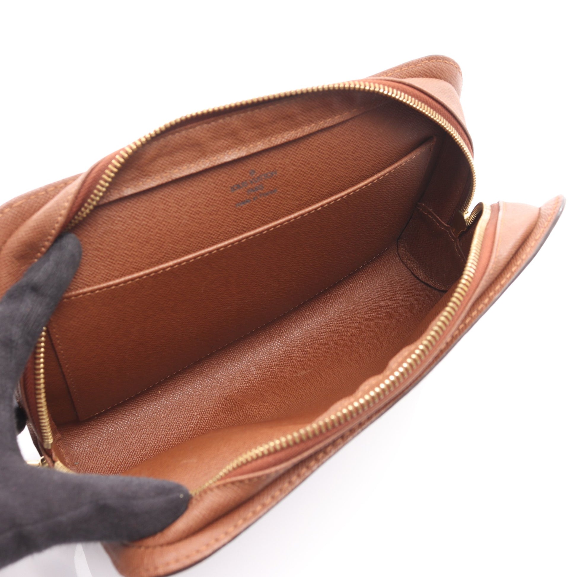 オルセー モノグラム クラッチバッグ セカンドバッグ PVC レザー ブラウン ルイヴィトン バッグ LOUIS VUITTON
