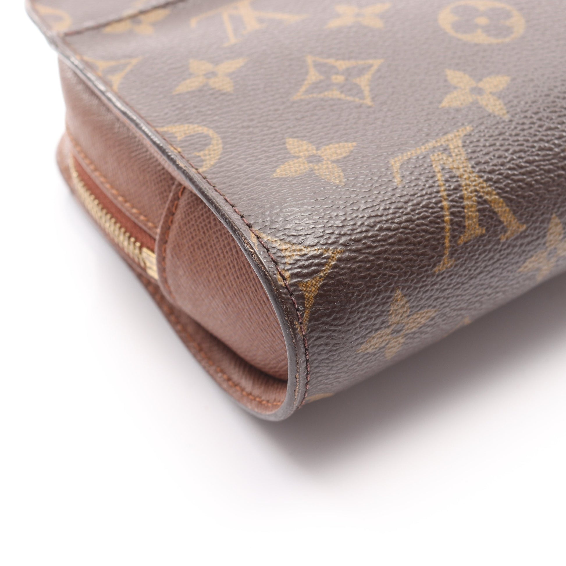 オルセー モノグラム クラッチバッグ セカンドバッグ PVC レザー ブラウン ルイヴィトン バッグ LOUIS VUITTON