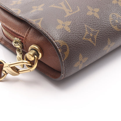 オルセー モノグラム クラッチバッグ セカンドバッグ PVC レザー ブラウン ルイヴィトン バッグ LOUIS VUITTON