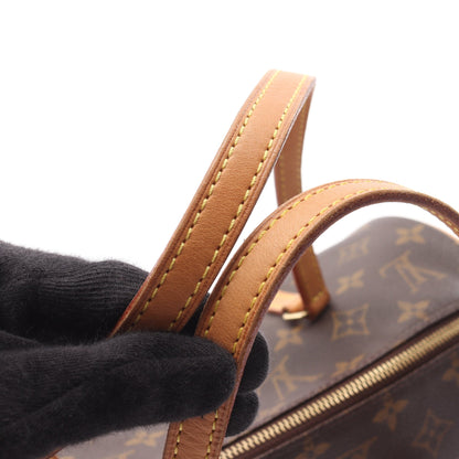 パピヨン30 モノグラム ハンドバッグ PVC レザー ブラウン ルイヴィトン バッグ LOUIS VUITTON