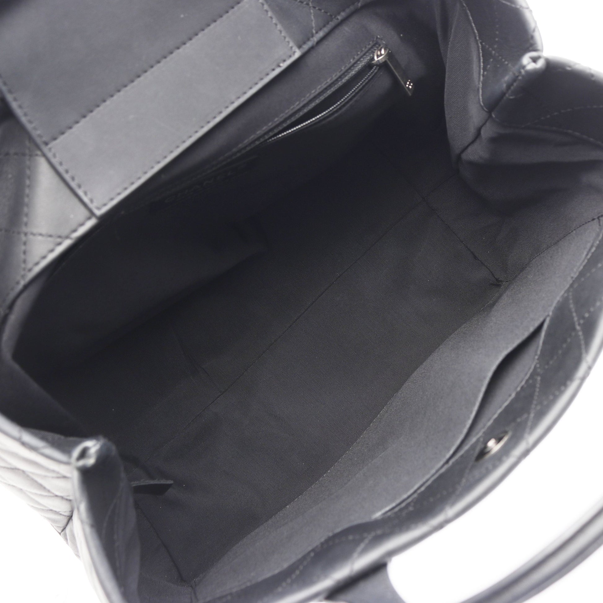 マトラッセ ショルダーバッグ トートバッグ レザー ブラック アンティークシルバー金具 2WAY シャネル バッグ CHANEL