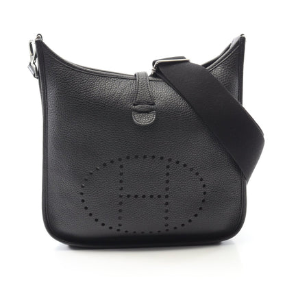エヴリン 3 トロワ PM ショルダーバッグ トリヨンクレマンス ブラック シルバー金具 Z刻印 エルメス バッグ HERMES