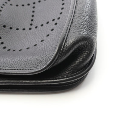 エヴリン 3 トロワ PM ショルダーバッグ トリヨンクレマンス ブラック シルバー金具 Z刻印 エルメス バッグ HERMES