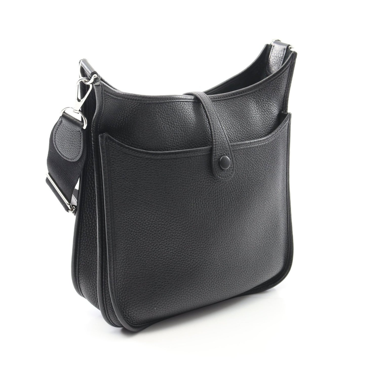 エヴリン 3 トロワ PM ショルダーバッグ トリヨンクレマンス ブラック シルバー金具 Z刻印 エルメス バッグ HERMES