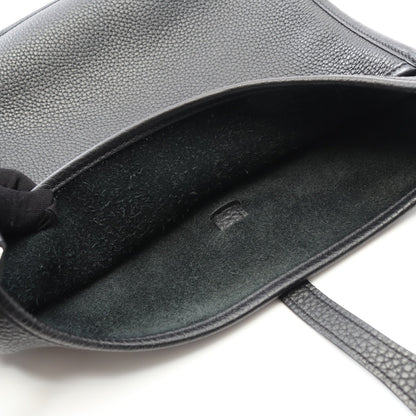 エヴリン 3 トロワ PM ショルダーバッグ トリヨンクレマンス ブラック シルバー金具 Z刻印 エルメス バッグ HERMES