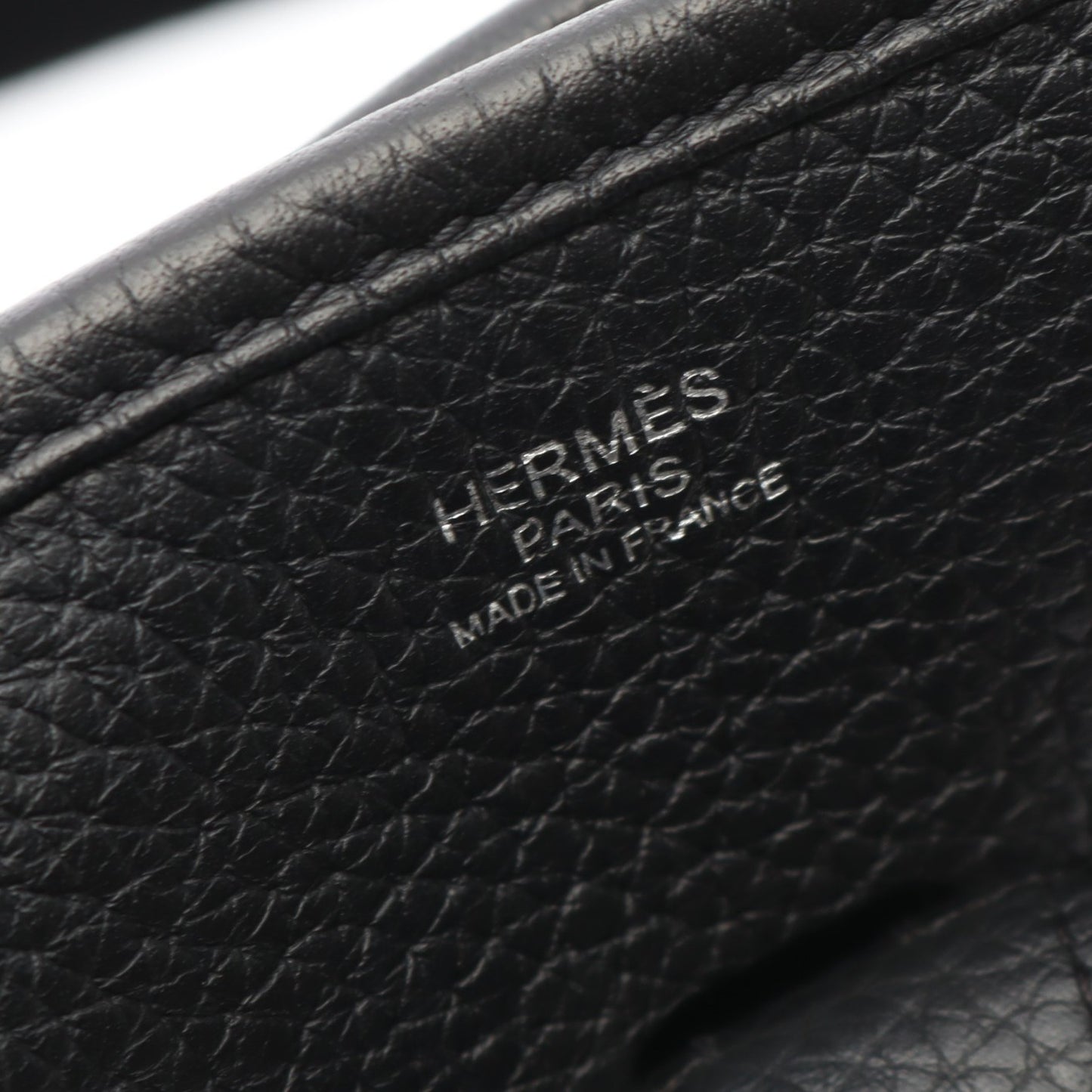 エヴリン 3 トロワ PM ショルダーバッグ トリヨンクレマンス ブラック シルバー金具 Z刻印 エルメス バッグ HERMES