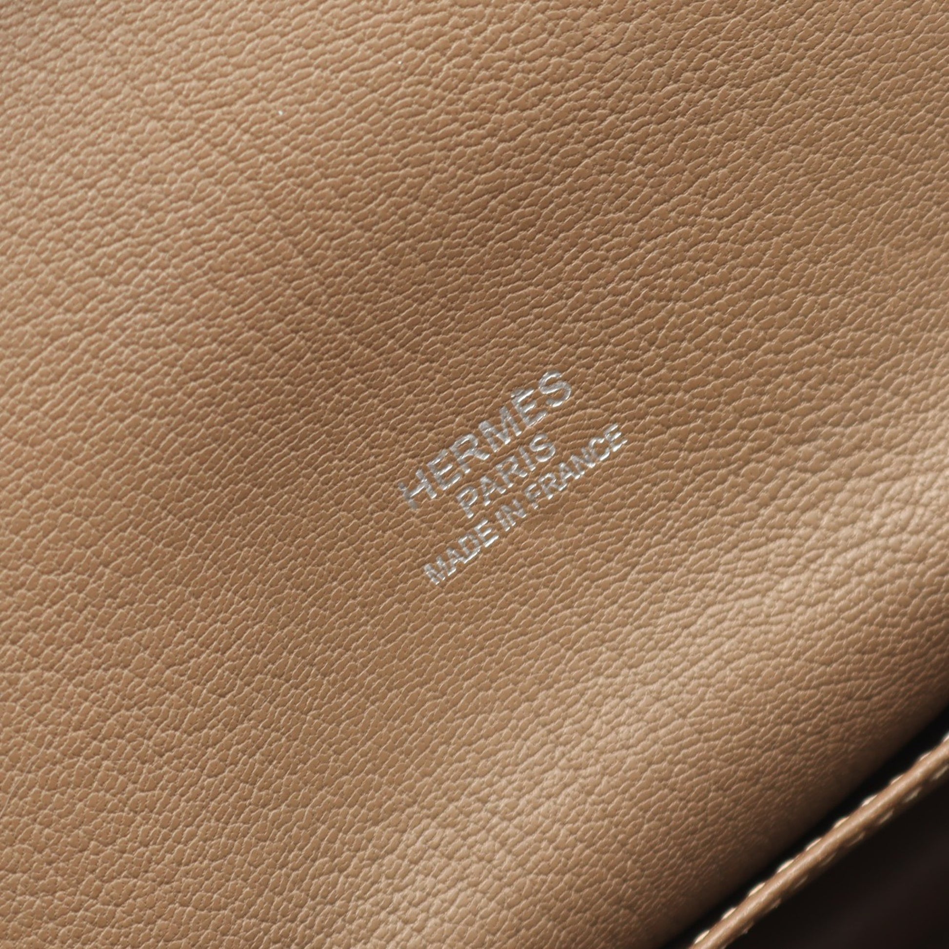 ジプシエール34 エトゥープ ショルダーバッグ トリヨンクレマンス グレーブラウン シルバー金具 □Q刻印 エルメス バッグ HERMES