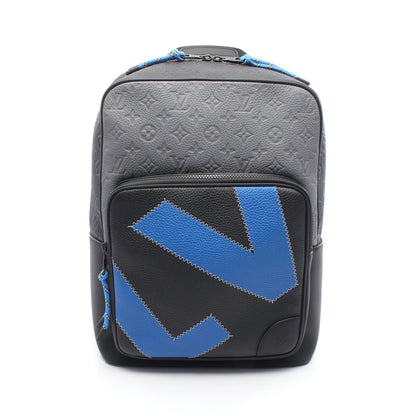 ディーン モノグラムトリヨン バックパック リュックサック レザー ブラック グレー ブルー ルイヴィトン バッグ LOUIS VUITTON