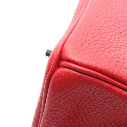 バーキン30 ルージュトマト ハンドバッグ トゴ レッド シルバー金具 A刻印 エルメス バッグ HERMES