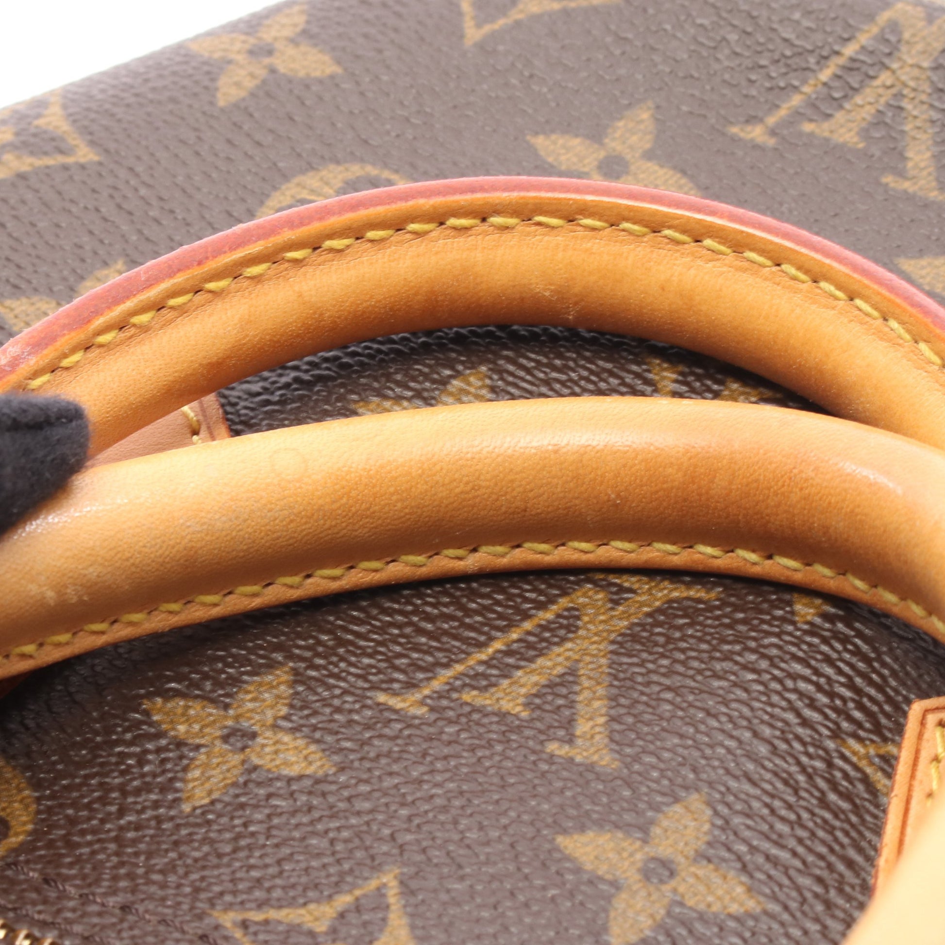 スピーディ25 モノグラム ハンドバッグ PVC レザー ブラウン ルイヴィトン バッグ LOUIS VUITTON