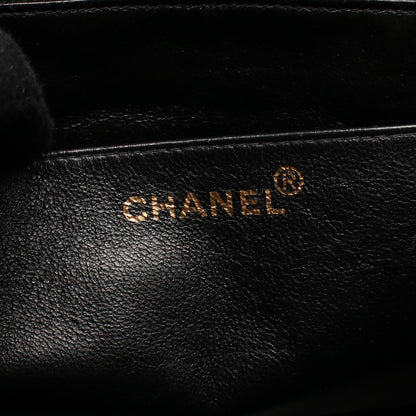 チェーンショルダーバッグ チェーントートバッグ ラムスキン ブラック ゴールド金具 シャネル バッグ CHANEL