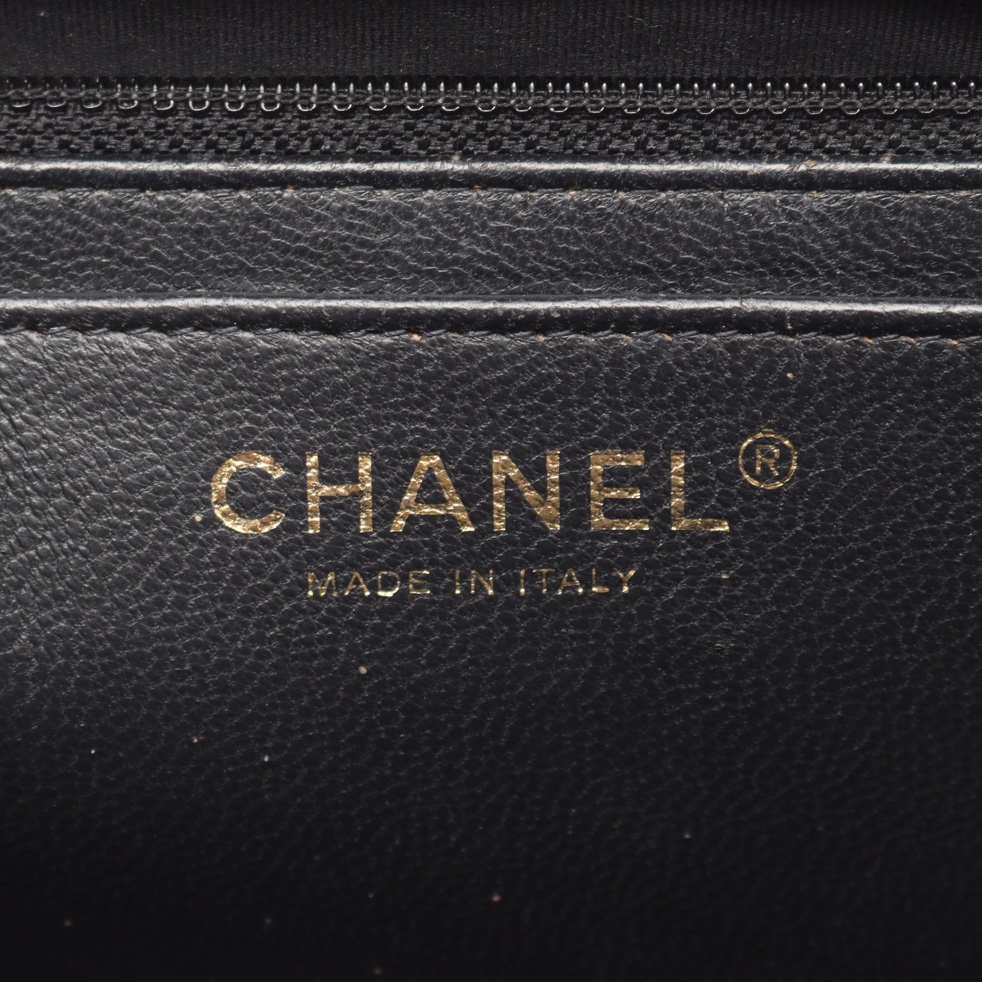 デカマトラッセ34 Wチェーンショルダーバッグ キャビアスキン ブラック ゴールド金具 シャネル バッグ CHANEL