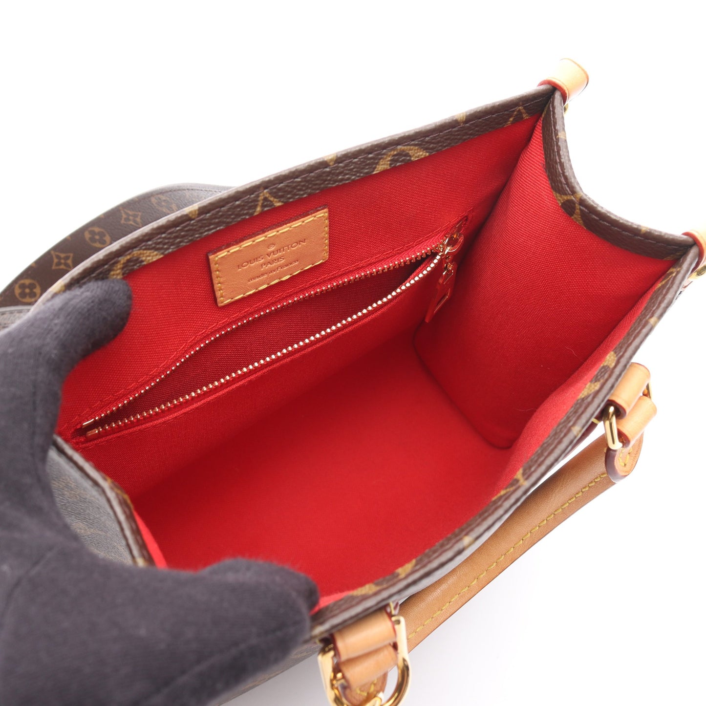 サックプラ BB ハンドバッグ PVC レザー ブラウン 2WAY ルイヴィトン バッグ LOUIS VUITTON