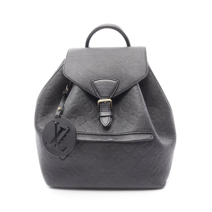 モンスリPM モノグラムアンプラント ノワール バックパック リュックサック レザー ブラック ルイヴィトン バッグ LOUIS VUITTON