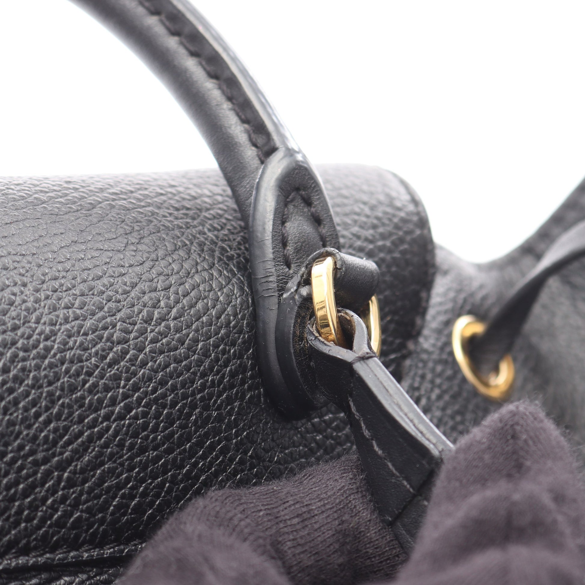 モンスリPM モノグラムアンプラント ノワール バックパック リュックサック レザー ブラック ルイヴィトン バッグ LOUIS VUITTON
