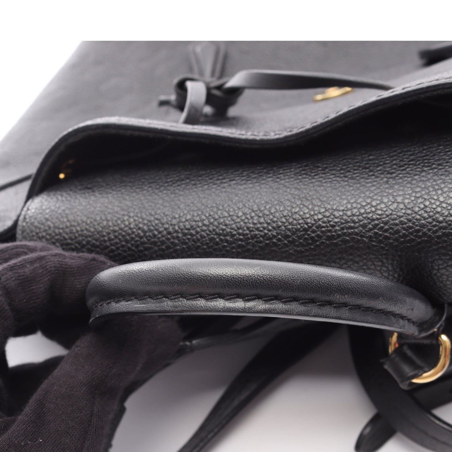 モンスリPM モノグラムアンプラント ノワール バックパック リュックサック レザー ブラック ルイヴィトン バッグ LOUIS VUITTON