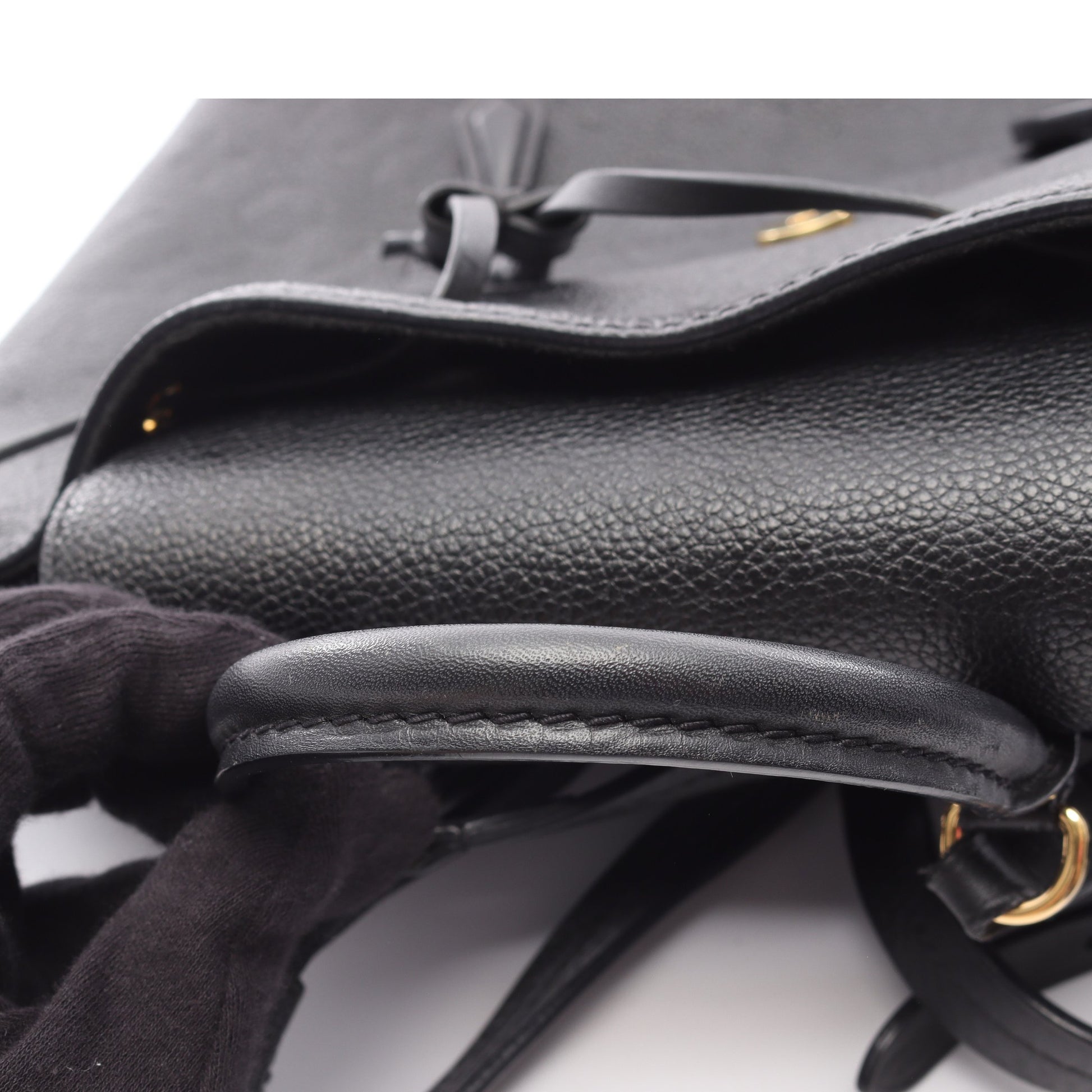 モンスリPM モノグラムアンプラント ノワール バックパック リュックサック レザー ブラック ルイヴィトン バッグ LOUIS VUITTON