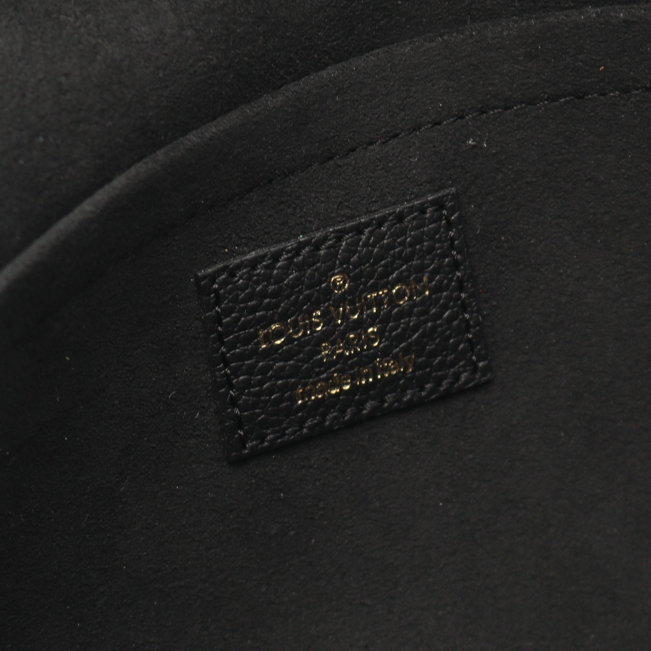 ポシェット フェリシー モノグラムアンプラント ノワール