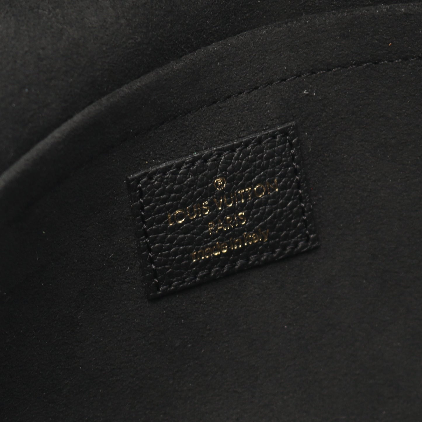 ポシェット フェリシー モノグラムアンプラント ノワール チェーンウォレット レザー ブラック ルイヴィトン バッグ LOUIS VUITTON