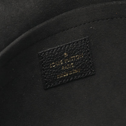 ポシェット フェリシー モノグラムアンプラント ノワール チェーンウォレット レザー ブラック ルイヴィトン バッグ LOUIS VUITTON
