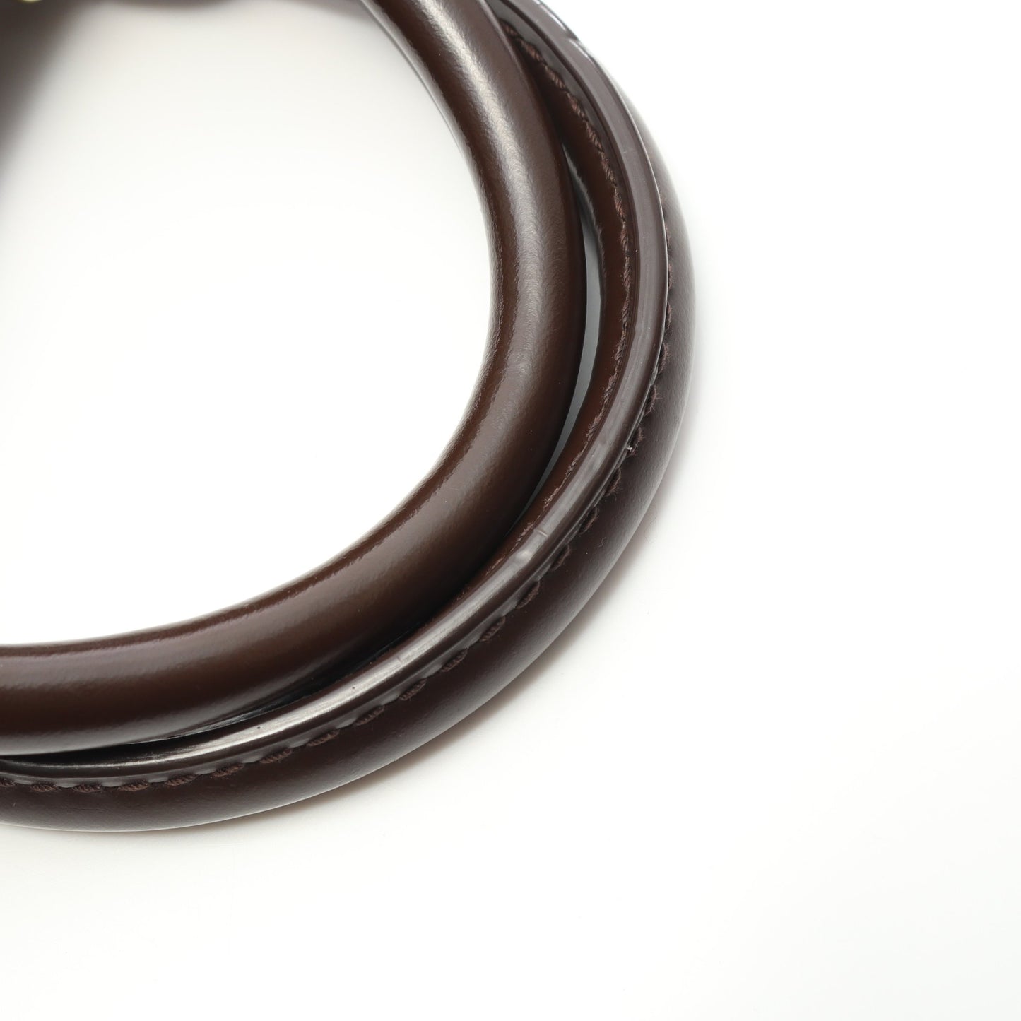 スピーディバンドリエール 25 ダミエエベヌ ハンドバッグ PVC レザー ブラウン 2WAY ルイヴィトン バッグ LOUIS VUITTON