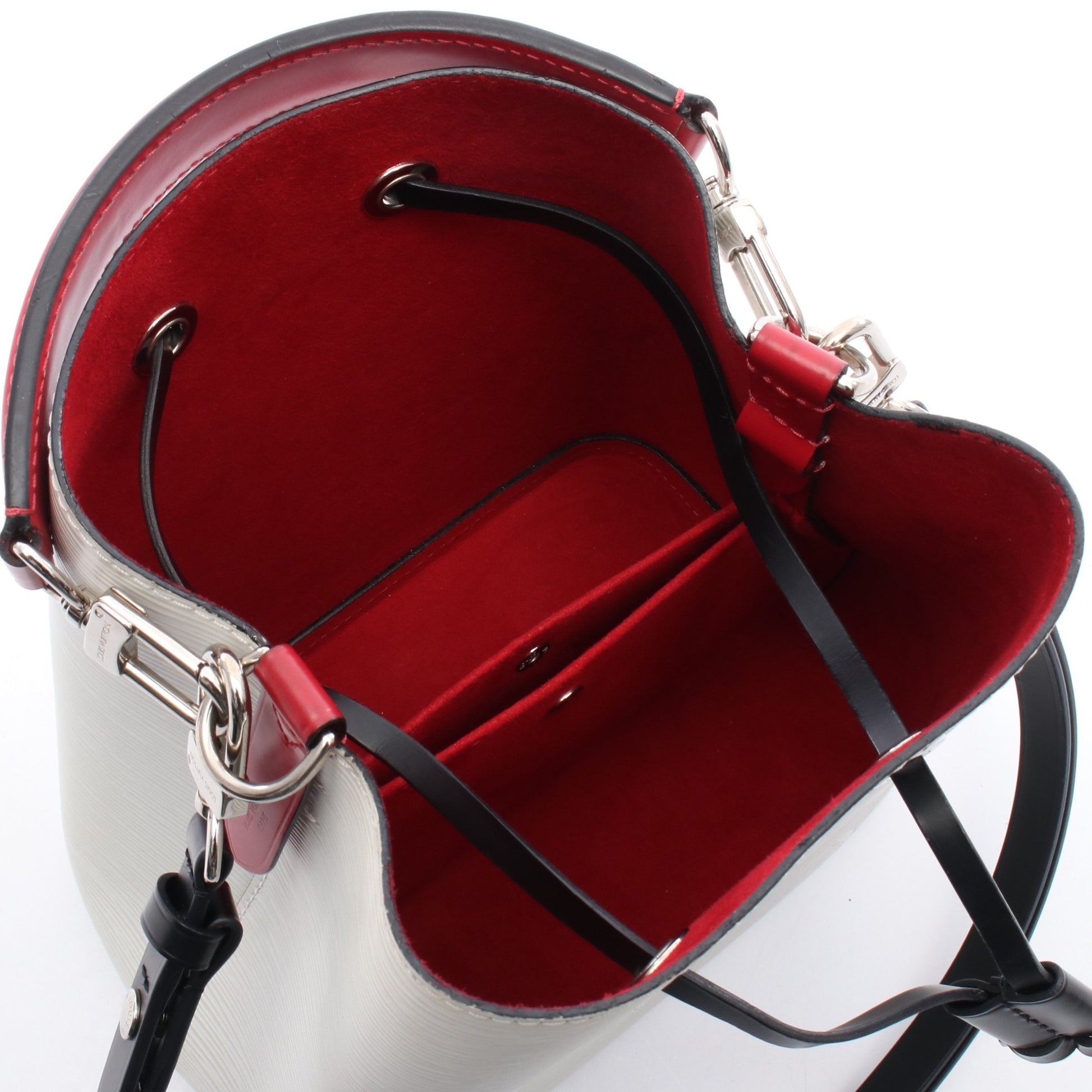 ネオノエBB エピ ブロンオプティーク ハンドバッグ レザー ホワイト ブラック レッド 2WAY ルイヴィトン バッグ LOUIS VUITTON