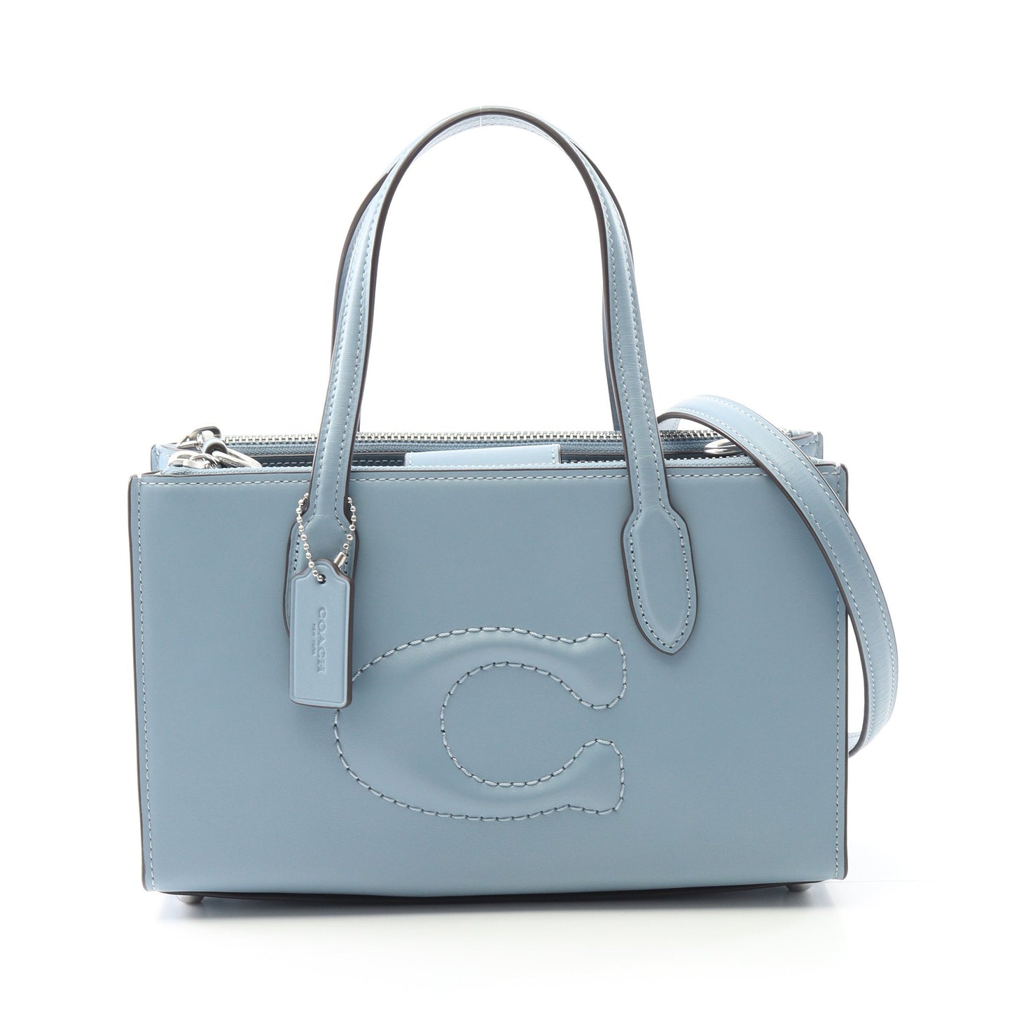 13日で終了。美品COACH ニーナ スモールトートバッグ 2way仕様