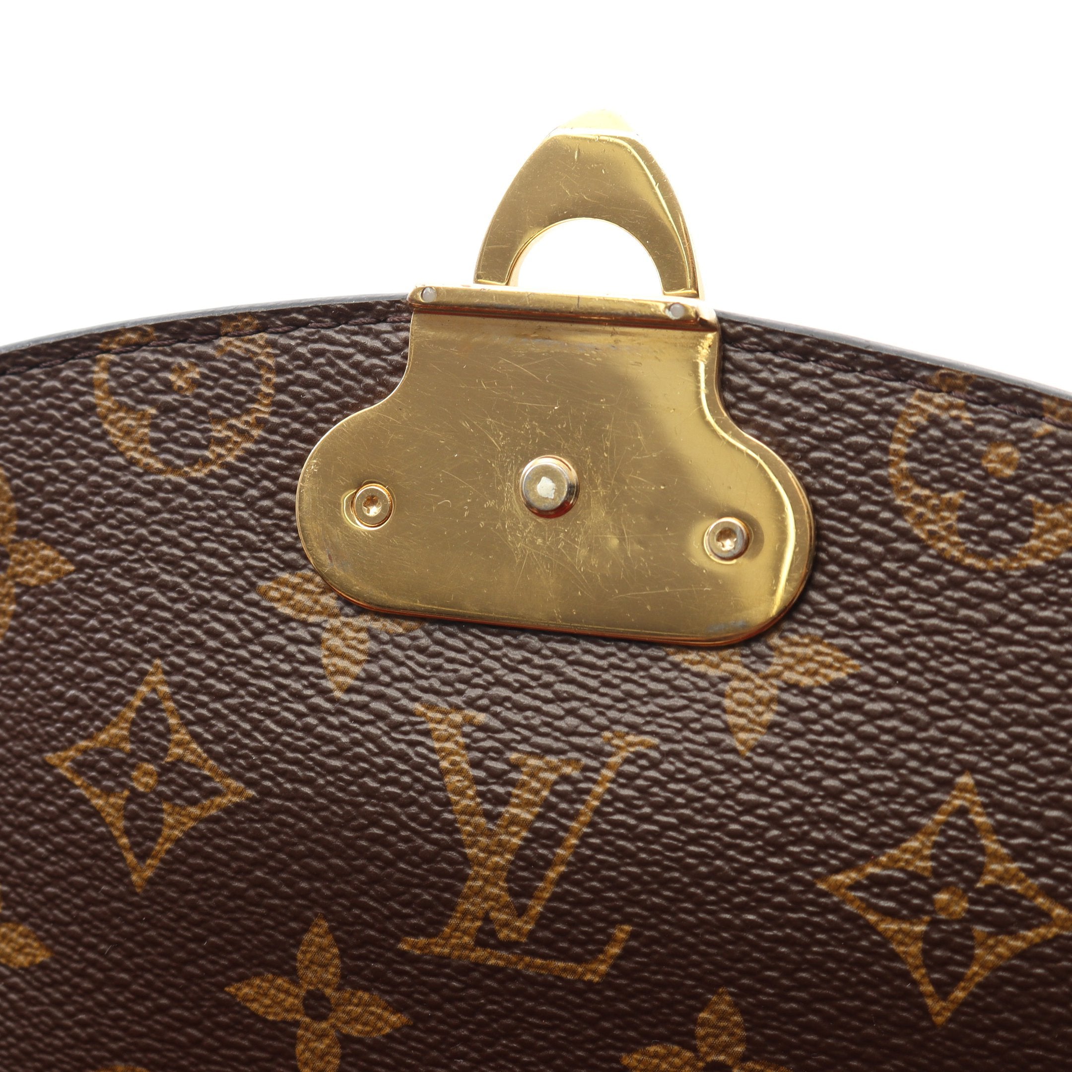 サン プラシード モノグラム スリーズ チェーンショルダーバッグ PVC