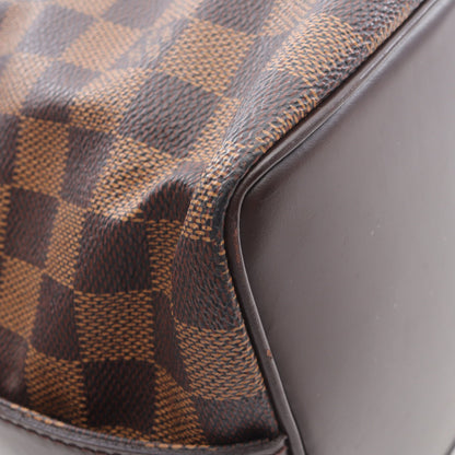 チェルシー ダミエエベヌ ショルダーバッグ トートバッグ PVC レザー ブラウン ルイヴィトン バッグ LOUIS VUITTON