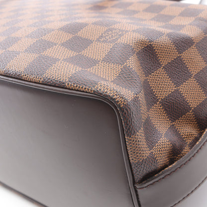 チェルシー ダミエエベヌ ショルダーバッグ トートバッグ PVC レザー ブラウン ルイヴィトン バッグ LOUIS VUITTON