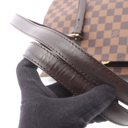 チェルシー ダミエエベヌ ショルダーバッグ トートバッグ PVC レザー ブラウン ルイヴィトン バッグ LOUIS VUITTON