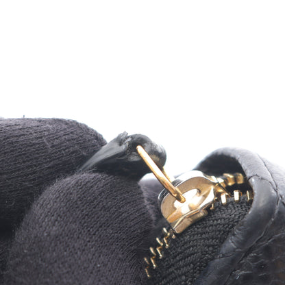 クラシック ジップ コインパース マトラッセ コインケース キャビアスキン ブラック ゴールド金具 シャネル 財布・小物 CHANEL