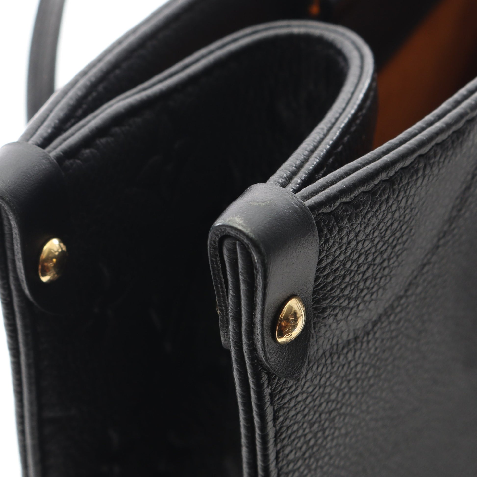 オンザゴーMM モノグラムアンプラント ノワール ショルダーバッグ トートバッグ レザー ブラック 2WAY ルイヴィトン バッグ LOUIS VUITTON