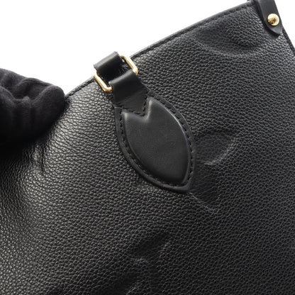 オンザゴーMM モノグラムアンプラント ノワール ショルダーバッグ トートバッグ レザー ブラック 2WAY ルイヴィトン バッグ LOUIS VUITTON