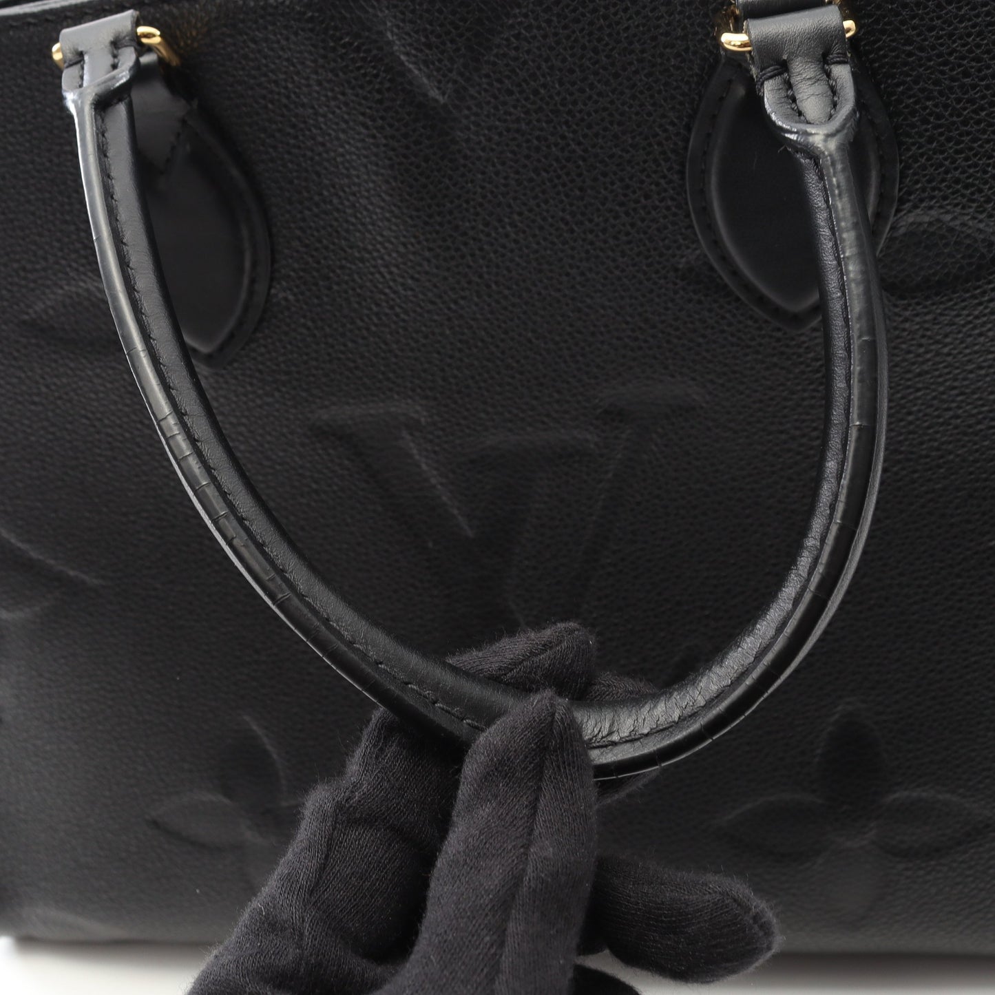 オンザゴーMM モノグラムアンプラント ノワール ショルダーバッグ トートバッグ レザー ブラック 2WAY ルイヴィトン バッグ LOUIS VUITTON