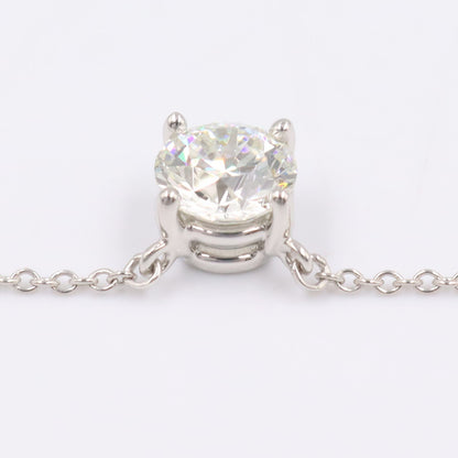 ソリティア ネックレス ネックレス Pt950プラチナ ダイヤモンド クリア ティファニー アクセサリー TIFFANY & Co.