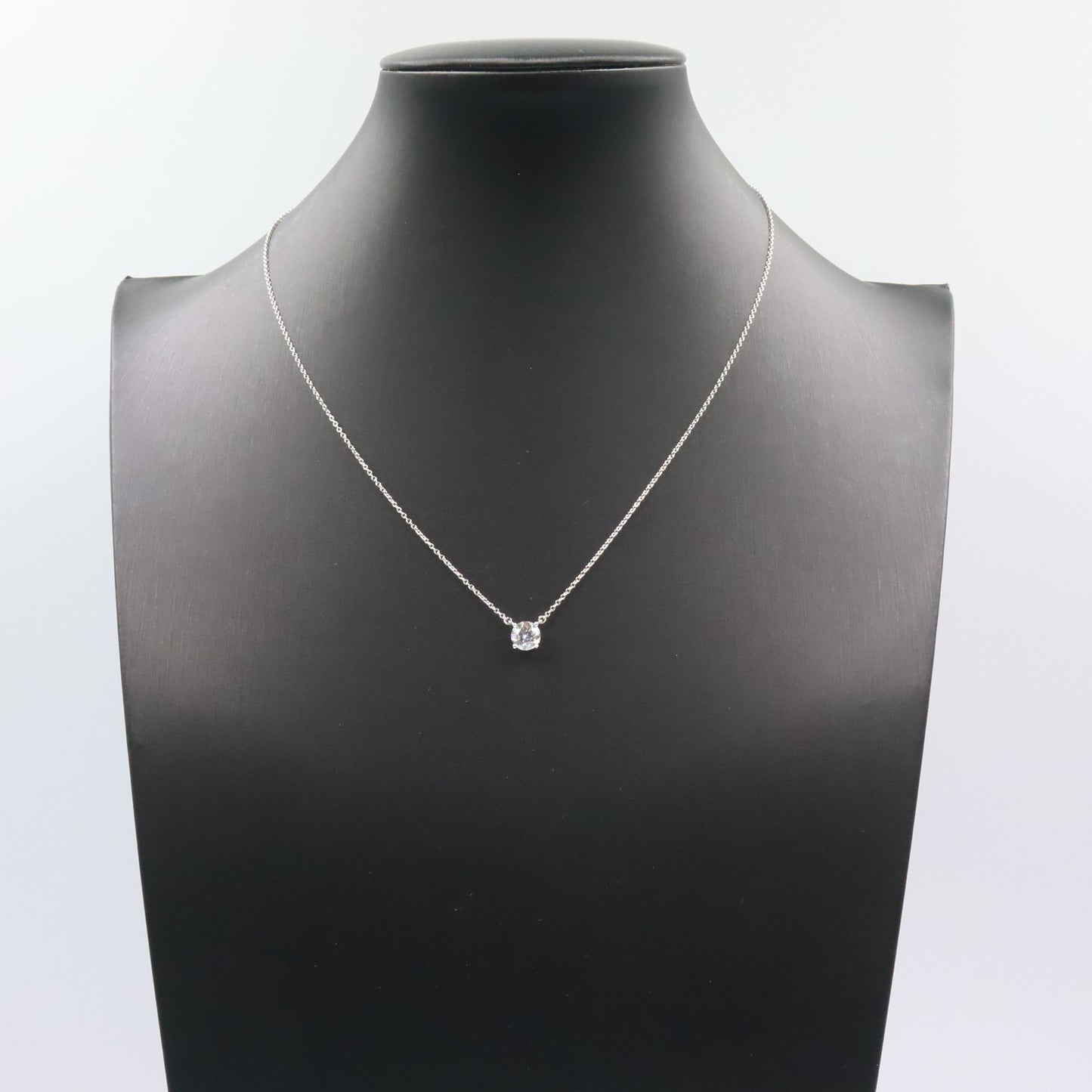 ソリティア ネックレス ネックレス Pt950プラチナ ダイヤモンド クリア ティファニー アクセサリー TIFFANY & Co.