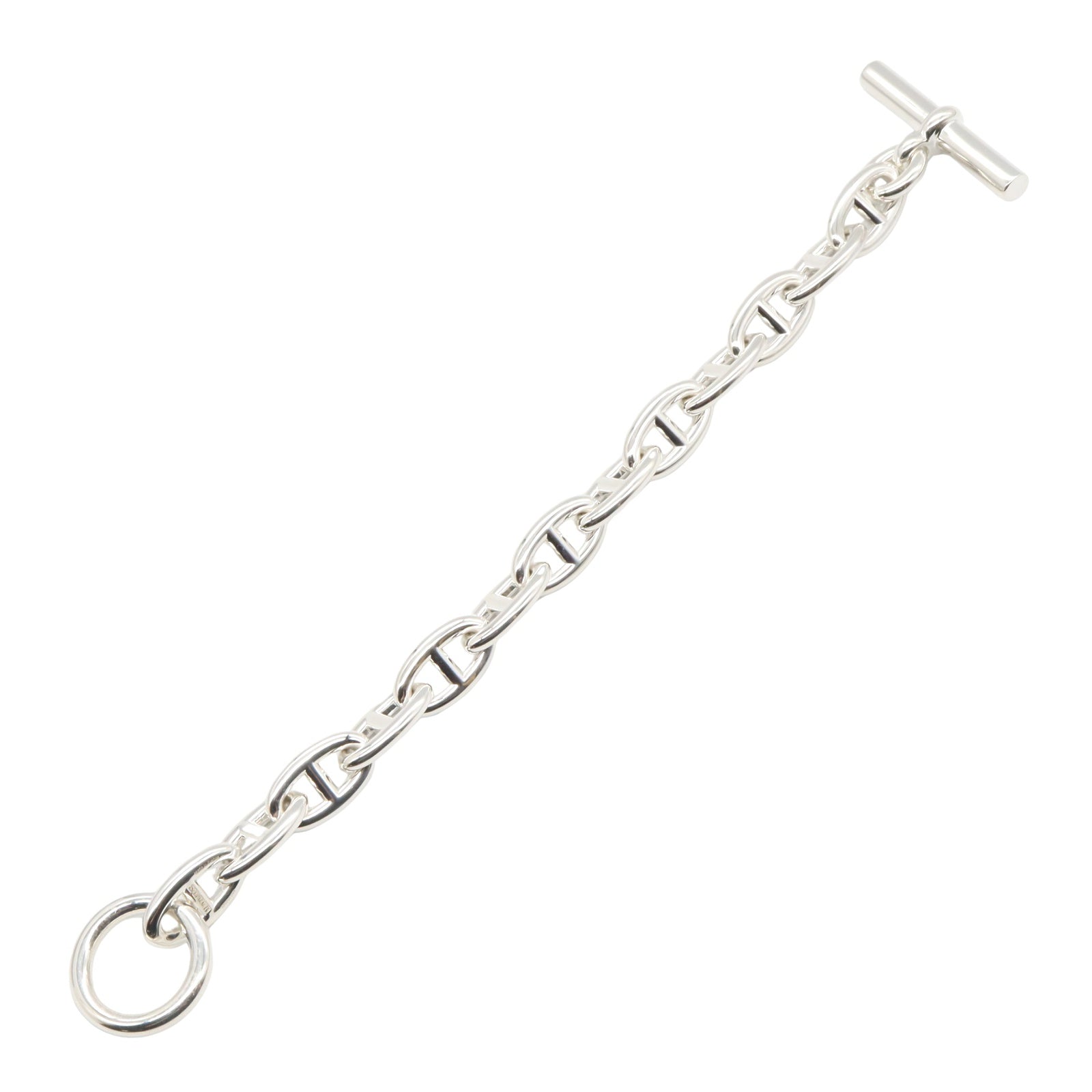 シェーヌダンクルGM 13コマ ブレスレット シルバー925 シルバー エルメス アクセサリー HERMES