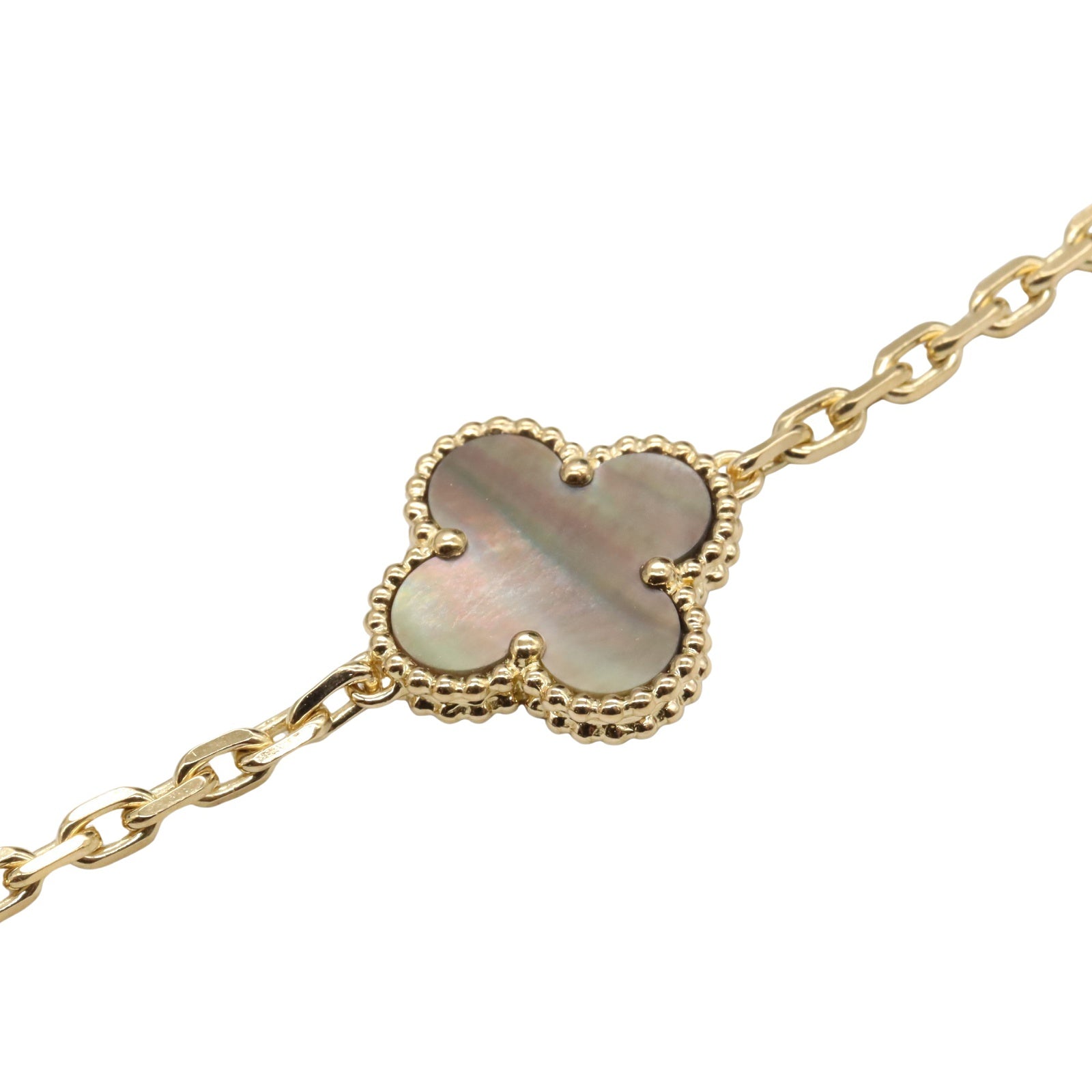 マジックアルハンブラ グレーシェル MOP オニキスネックレス