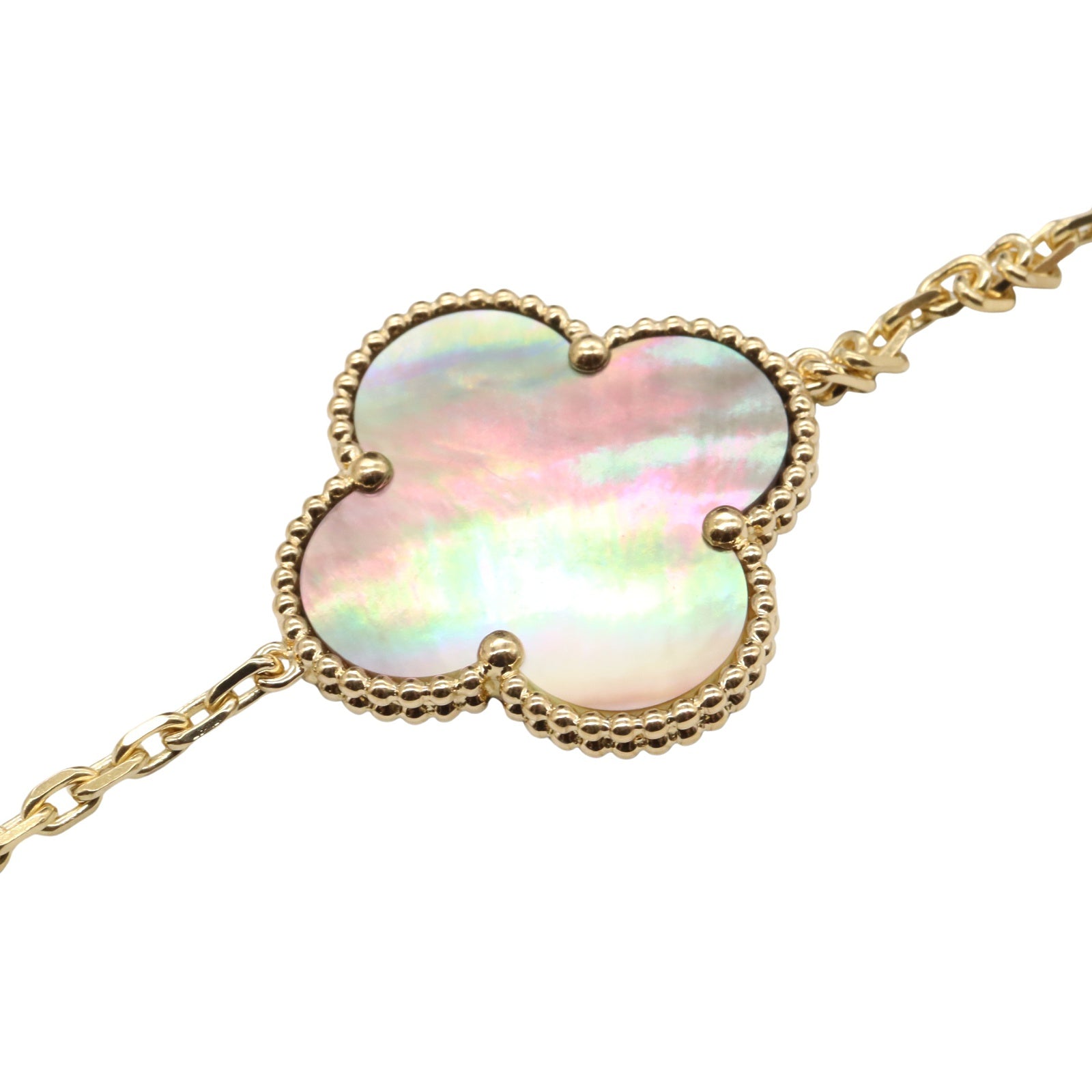 マジックアルハンブラ グレーシェル MOP オニキスネックレス