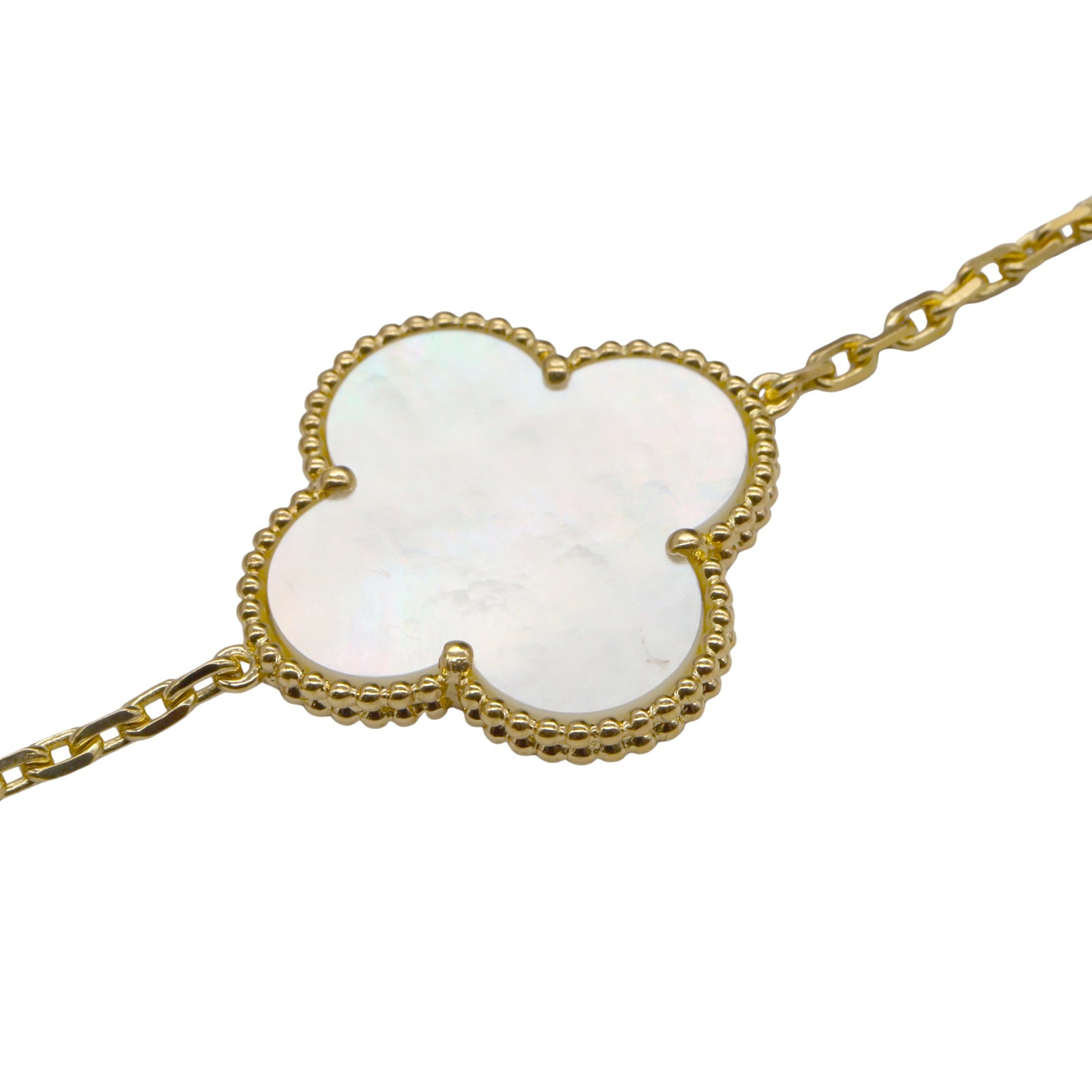 マジックアルハンブラ グレーシェル MOP オニキスネックレス