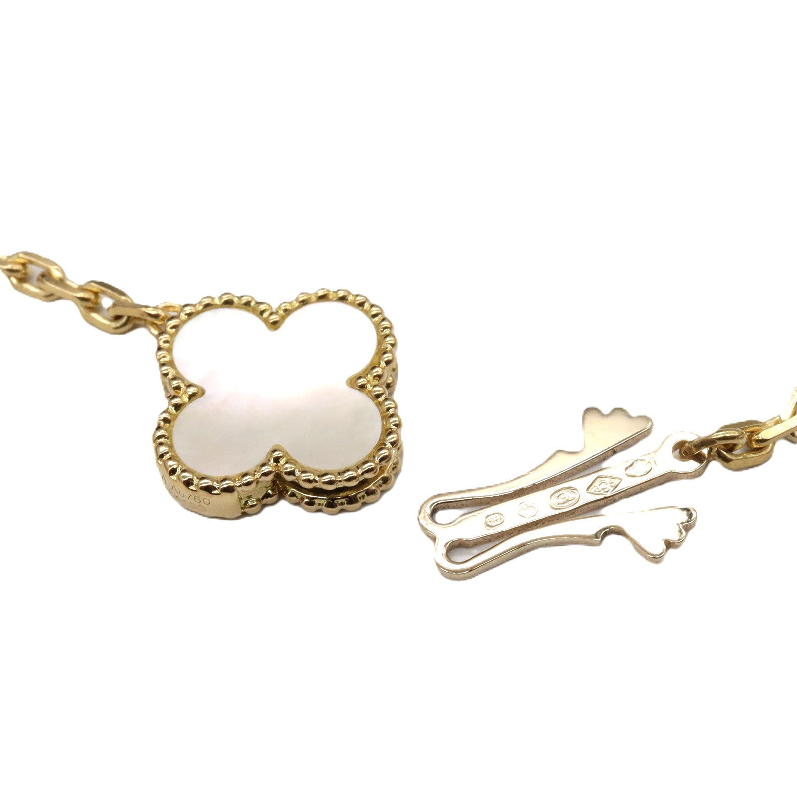 マジックアルハンブラ グレーシェル MOP オニキスネックレス