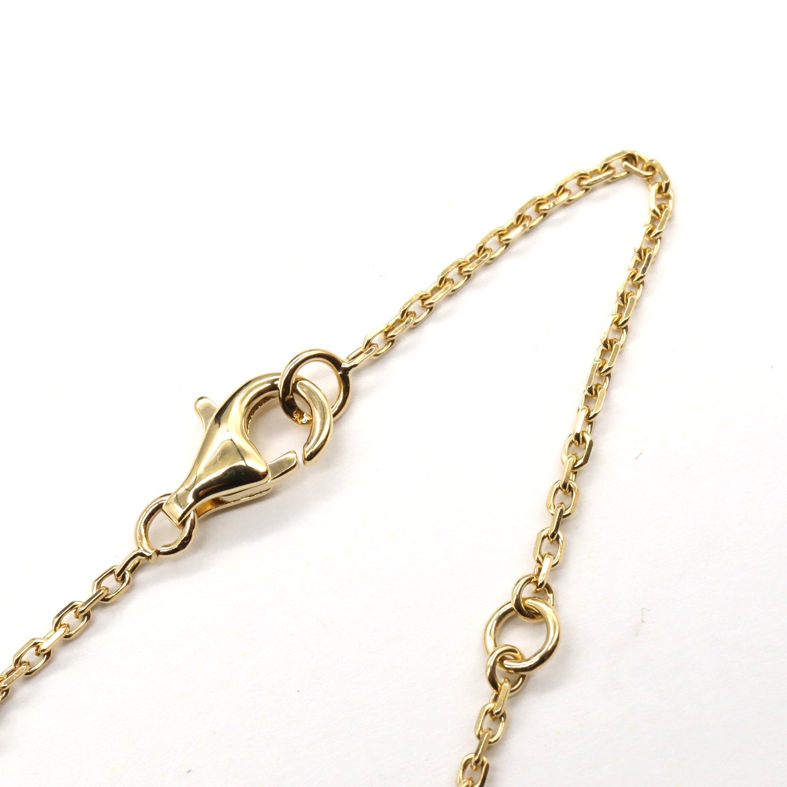 ヴィンテージアルハンブラ ネックレス オニキス ネックレス K18