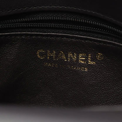 ココマーク Wチェーンショルダーバッグ ツイード レザー グレー ゴールド金具 シャネル バッグ CHANEL