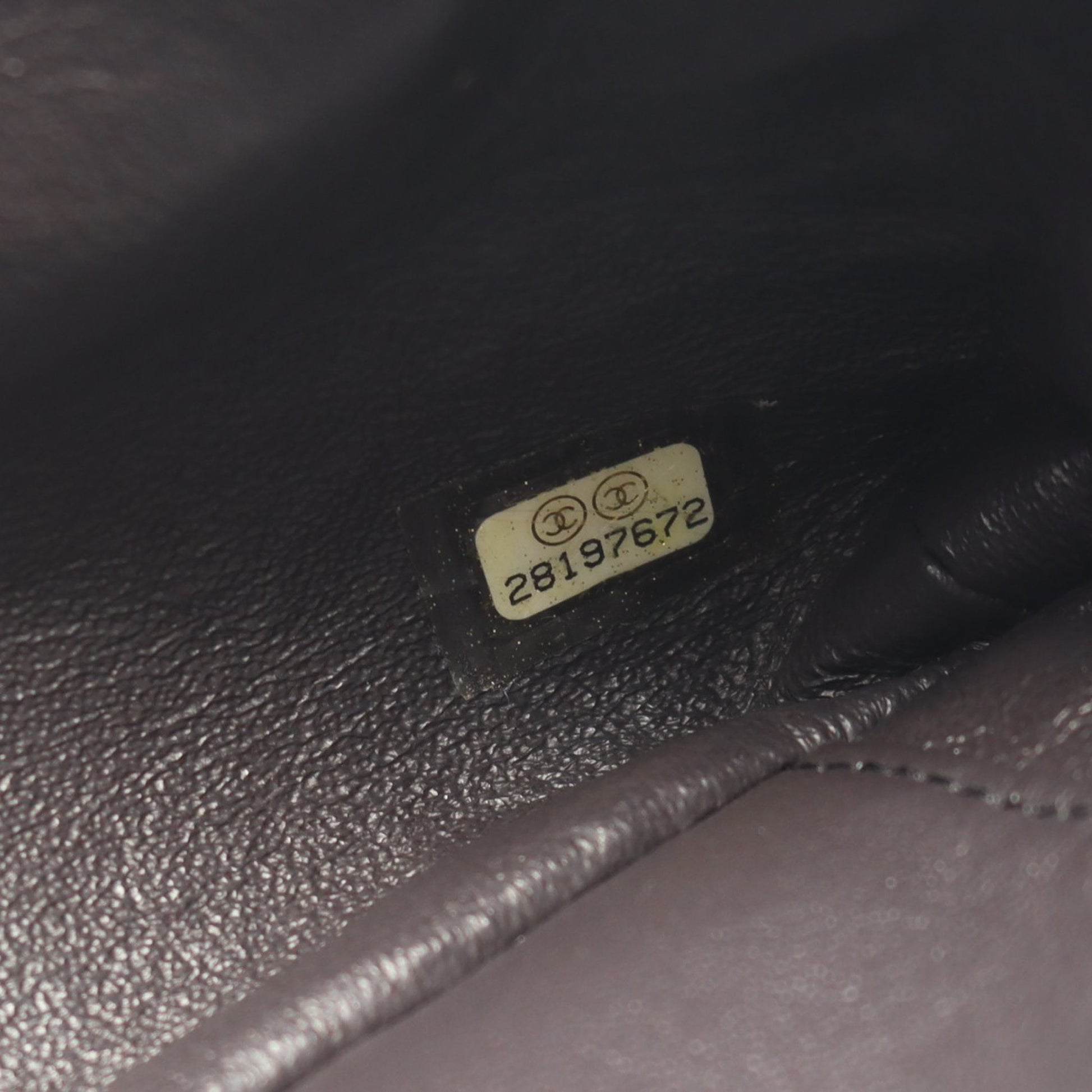 ココマーク Wチェーンショルダーバッグ ツイード レザー グレー ゴールド金具 シャネル バッグ CHANEL