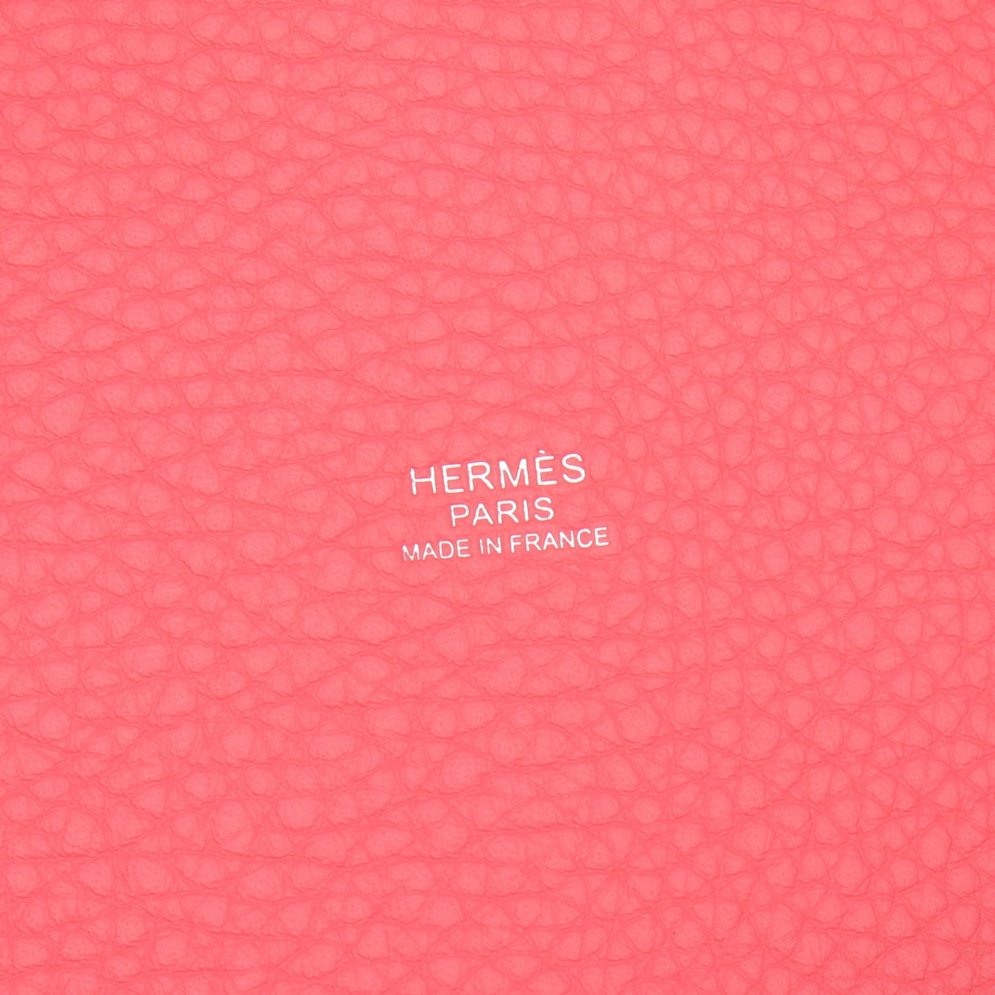 ピコタンロックMM ローズアザレ ハンドバッグ レザー ピンク シルバー金具 W刻印 エルメス バッグ HERMES
